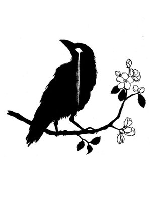 Weeping crow mother from Forests of Silver, Forests of Gold by C. E. Collins
