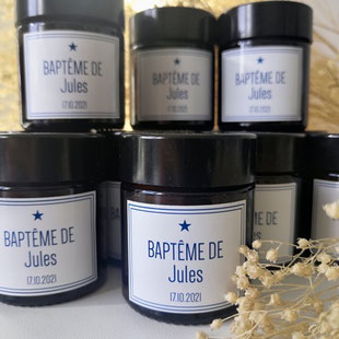 Créez une bougie unique et sur mesure (mariage, baptême, anniversaire, cadeaux invités, clients, boutique)