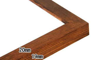 木製・無垢材ポスターフレームのサイズオーダー（額縁・特注）