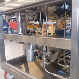 Plateforme de rinçage