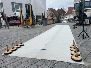 Eisstockschießen - Eventmodule mieten bei Dein Freizeitprofi in Ludwigsburg