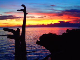 Sun-set at Siquijor Island