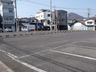 月極貸し駐車場　桐生市仲町1丁目12-30