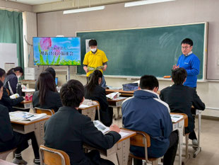 堺市立旭中学校　キャリア教育