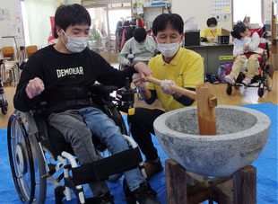 大阪府堺市　生活介護　集い「あけぼの」イベント時の様子