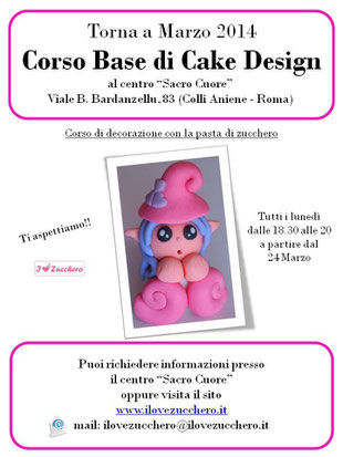 Corso Base di Cake Design - Ilovezucchero sito dedicato ...