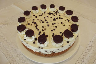 Bananen - Split - Torte