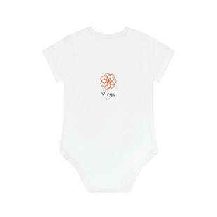 Backside of bodysuit - with Flower of life Symbol