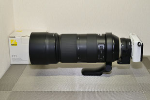 望遠ズームレンズ(100mm) + FT-1 + Nikon 1 S1