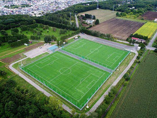 北海道_帯広_音更_十勝_株式会社トーシン-音更町： ひばりが丘緑地サッカー場造成工事その４