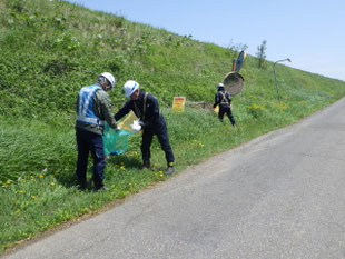 北海道_帯広_音更_十勝_株式会社トーシン-ゴミ拾い
