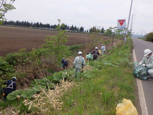 北海道_帯広_音更_十勝_株式会社トーシン-2022年5月20日_ゴミ拾い