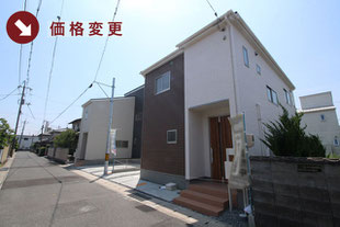 岡山県岡山市北区上中野の新築一戸建て分譲住宅の外観 物件詳細ページにリンク