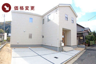 岡山県倉敷市笹沖の新築一戸建て分譲住宅の外観 物件詳細ページにリンク