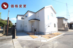 岡山県岡山市南区福島の新築一戸建て分譲住宅の外観 物件詳細ページにリンク