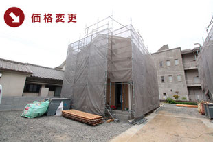 住所の新築一戸建て分譲住宅の外観 物件詳細ページにリンク