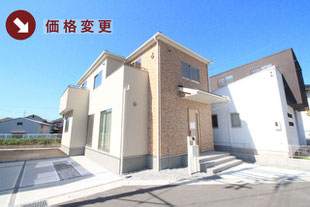 岡山県玉野市八浜町波知の新築一戸建て分譲住宅の外観 物件詳細ページにリンク