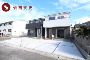 岡山県岡山市中区乙多見の新築一戸建て分譲住宅の外観 物件詳細ページにリンク