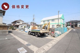 岡山市南区並木町2丁目の新築一戸建て分譲住宅の外観 物件詳細ページにリンク