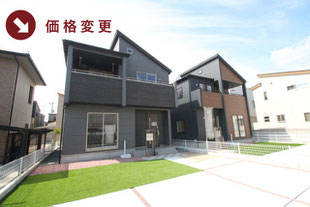 倉敷市上東の新築一戸建て分譲住宅の外観 物件詳細ページにリンク
