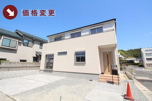 岡山県玉野市築港1丁目の新築一戸建て分譲住宅の外観 物件詳細ページにリンク