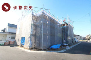 総社市総社の新築一戸建て分譲住宅の外観 物件詳細ページにリンク