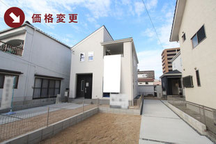 総社市中央1丁目の新築一戸建て分譲住宅の外観 物件詳細ページにリンク