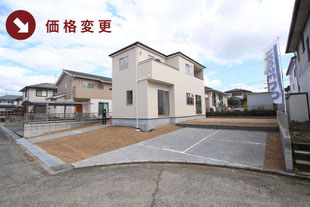 岡山県赤磐市桜が丘西4丁目の新築一戸建て分譲住宅の外観 物件詳細ページにリンク
