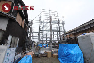 岡山県倉敷市西阿知町西原の新築一戸建て分譲住宅の外観 物件詳細ページにリンク