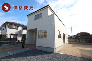 岡山県赤磐市桜が丘西4丁目の新築一戸建て分譲住宅の外観 物件詳細ページにリンク