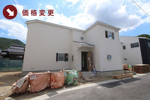 岡山県総社市西郡の新築一戸建て分譲住宅の外観 物件詳細ページにリンク