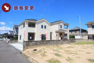 岡山県岡山市東区東平島の新築一戸建て分譲住宅の外観 物件詳細ページにリンク