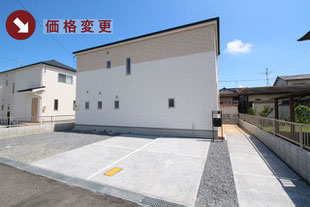 岡山県岡山市東区益野町の新築一戸建て分譲住宅の外観 物件詳細ページにリンク