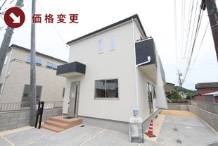 岡山県岡山市北区高松原古才の新築一戸建て分譲住宅の外観 物件詳細ページにリンク