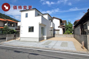 岡山県玉野市御崎2丁目の新築一戸建て分譲住宅の外観 物件詳細ページにリンク