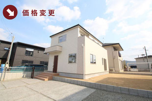 岡山県赤磐市桜が丘東6丁目の新築一戸建て分譲住宅の外観 物件詳細ページにリンク