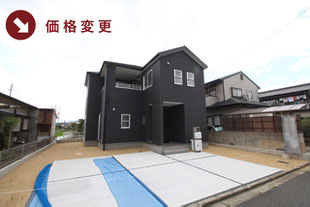 倉敷市西阿知町西原の新築一戸建て分譲住宅の外観 物件詳細ページにリンク