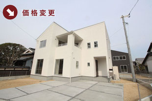 岡山県総社市清音軽部の新築一戸建て分譲住宅の外観 物件詳細ページにリンク