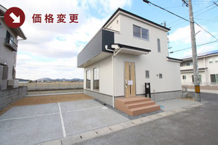 岡山県瀬戸内市邑久町豊原の新築一戸建て分譲住宅の外観 物件詳細ページにリンク