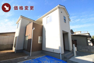 岡山市中区倉益の新築一戸建て分譲住宅の外観 物件詳細ページにリンク