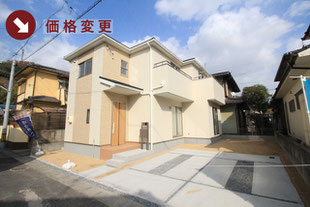 岡山県倉敷市連島町矢柄の新築一戸建て分譲住宅の外観 物件詳細ページにリンク
