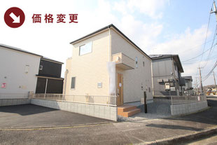 岡山県赤磐市桜が丘東5丁目の新築一戸建て分譲住宅の外観 物件詳細ページにリンク