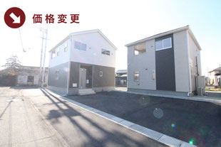 岡山県倉敷市児島唐琴4丁目の新築一戸建て分譲住宅の外観 物件詳細ページにリンク