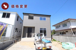 倉敷市水江の新築一戸建て分譲住宅の外観 物件詳細ページにリンク