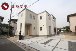 倉敷市福田町福田の新築一戸建て分譲住宅の外観 物件詳細ページにリンク
