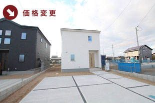 瀬戸内市邑久町尾張の新築一戸建て分譲住宅の外観 物件詳細ページにリンク