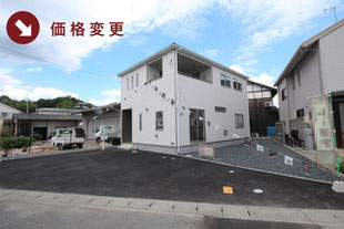 岡山県総社市門田の新築一戸建て分譲住宅の外観 物件詳細ページにリンク
