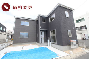 岡山市東区松新町の新築一戸建て分譲住宅の外観 物件詳細ページにリンク