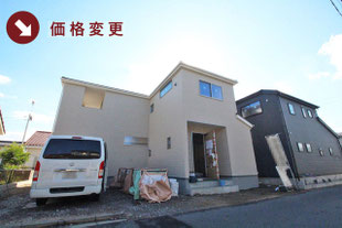 倉敷市上東の新築一戸建て分譲住宅の外観 物件詳細ページにリンク
