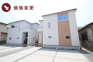 岡山県岡山市東区広谷の新築一戸建て分譲住宅の外観 物件詳細ページにリンク